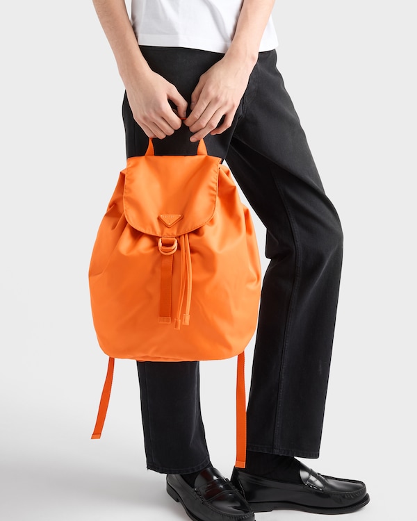 Re-Nylon backpack - Orange Re-Nylon backpack - Orange