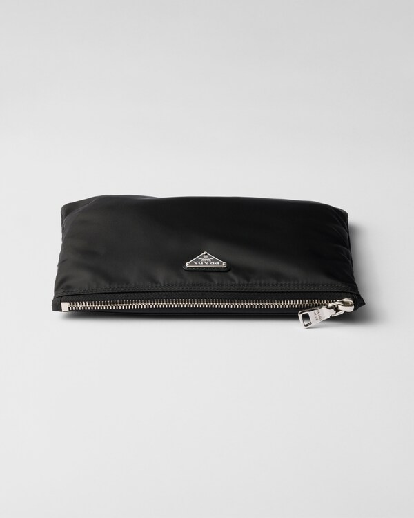 Re-Nylon sport towel pouch - Black Re-Nylon sport towel pouch - Black