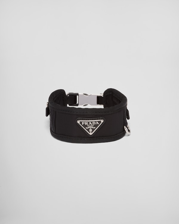 Re-Nylon pet collar - Black Re-Nylon pet collar - Black