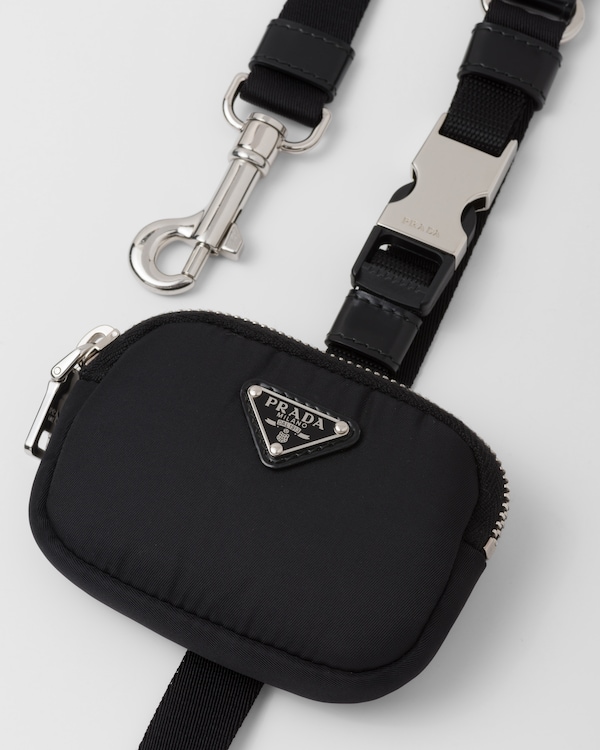 Re-Nylon pet leash - Black Re-Nylon pet leash - Black