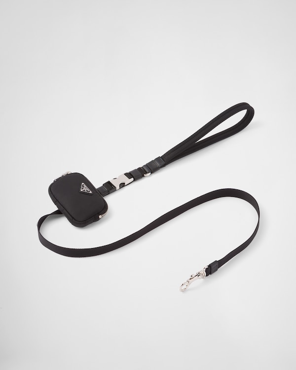 Re-Nylon pet leash - Black Re-Nylon pet leash - Black