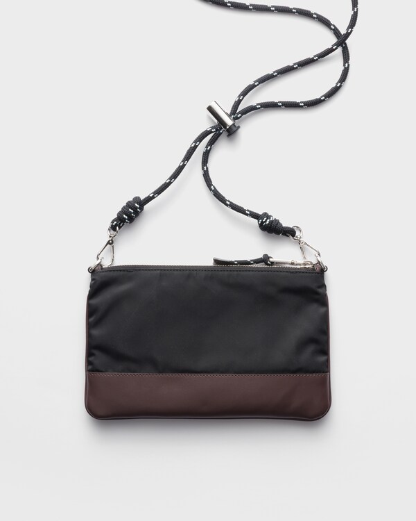 Prada Speedrock Re-Nylon智能手机壳 - 黑色 Prada Speedrock Re-Nylon智能手机壳 - 黑色