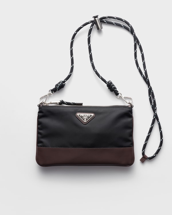 Prada Speedrock Re-Nylon智能手机壳 - 黑色 Prada Speedrock Re-Nylon智能手机壳 - 黑色
