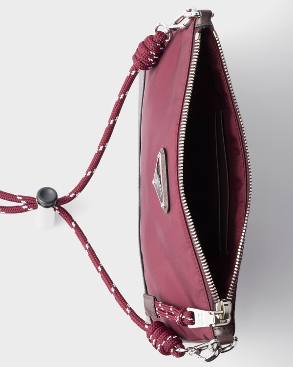 Prada Speedrock Re-Nylon智能手机壳 - 酒红色 Prada Speedrock Re-Nylon智能手机壳 - 酒红色