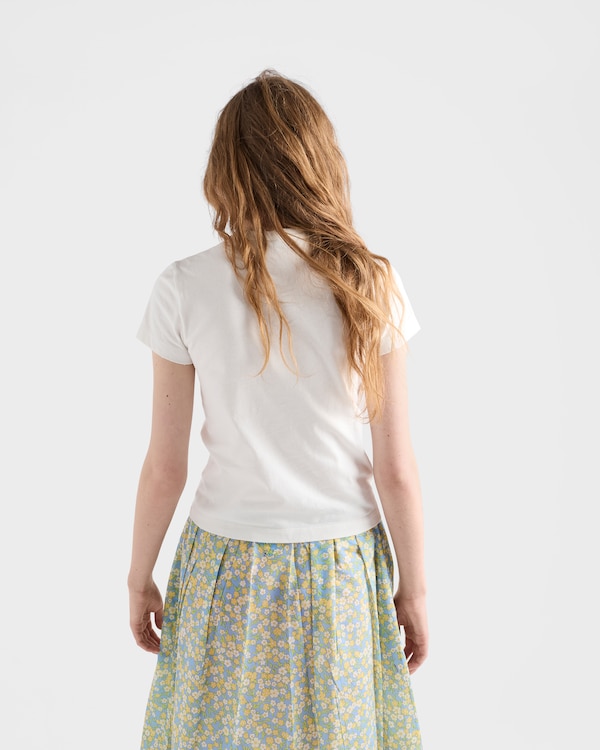 Jersey T-shirt - White Jersey T-shirt - White