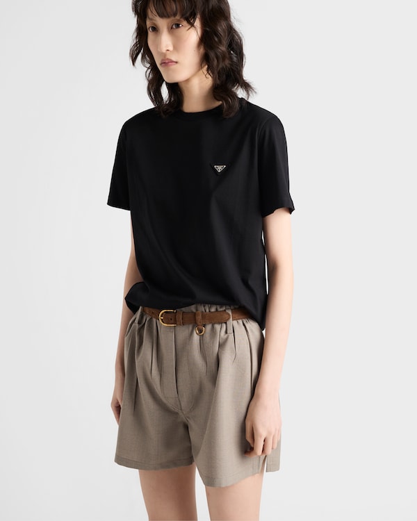 Jersey T-shirt - Black Jersey T-shirt - Black