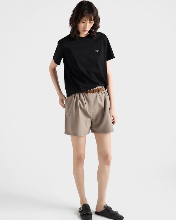 Jersey T-shirt - Black Jersey T-shirt - Black