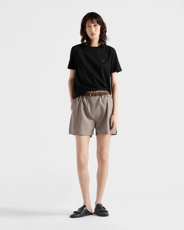 Jersey T-shirt - Black Jersey T-shirt - Black