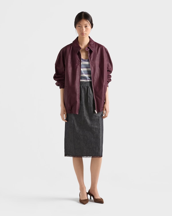 Bayadere stripe jersey tank top - Blue/Iris Bayadere stripe jersey tank top - Blue/Iris