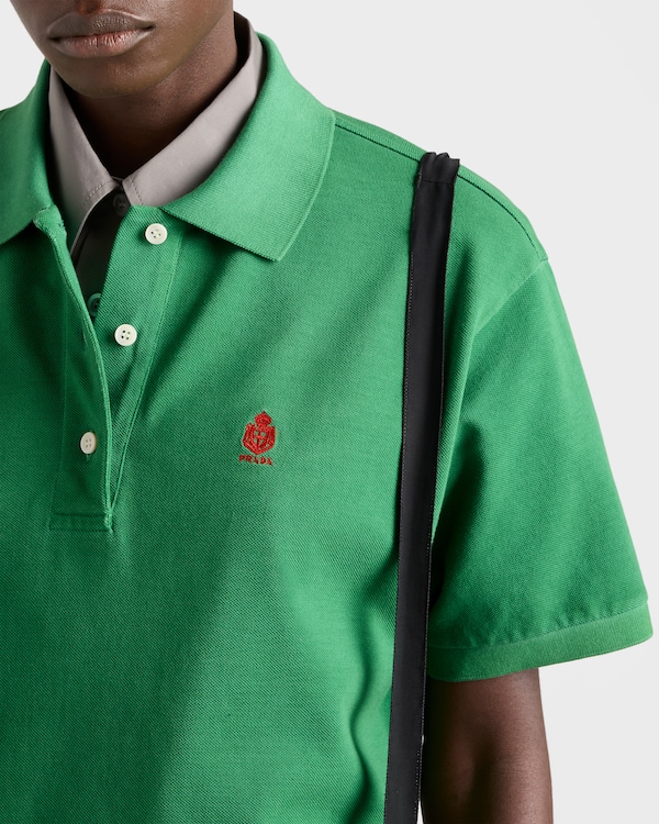 Piqué polo shirt - Green Piqué polo shirt - Green