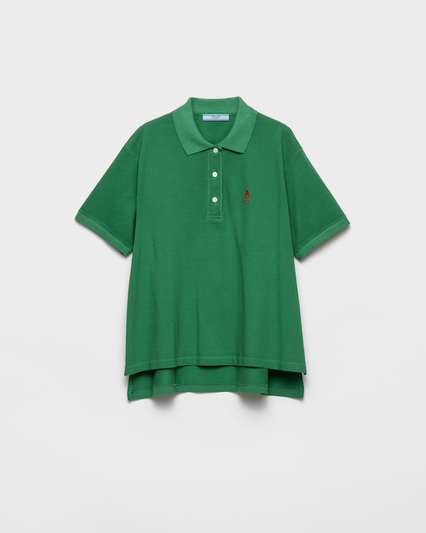 Piqué polo shirt - Green Piqué polo shirt - Green