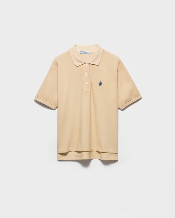 Piqué polo shirt - Desert Beige Piqué polo shirt - Desert Beige