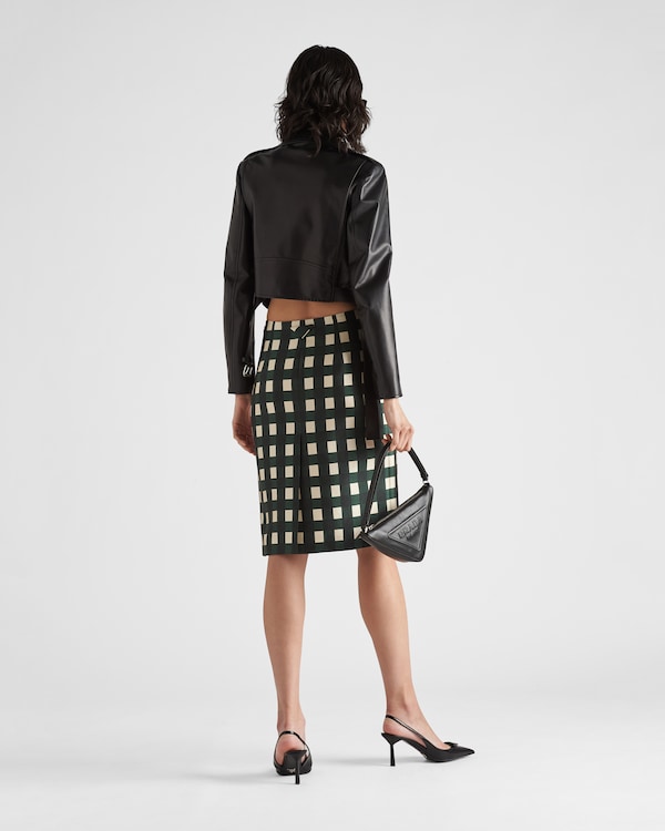 Nappa leather biker jacket - Black Nappa leather biker jacket - Black