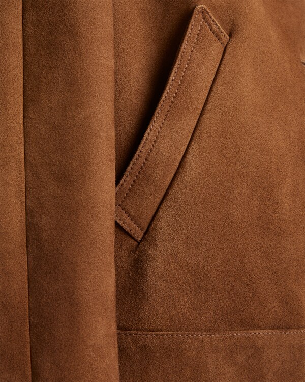 Suede jacket - Tobacco Suede jacket - Tobacco