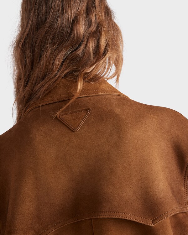 Suede jacket - Tobacco Suede jacket - Tobacco