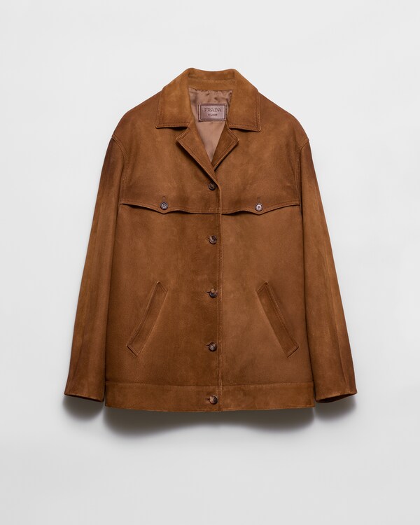 Suede jacket - Tobacco Suede jacket - Tobacco