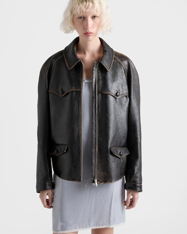 Leather jacket - Black Leather jacket - Black