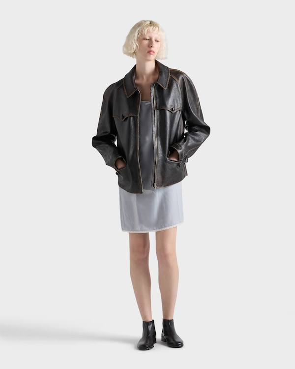 Leather jacket - Black Leather jacket - Black