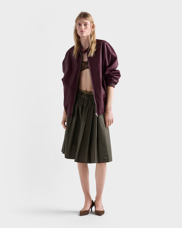 Nappa leather jacket - Plum Nappa leather jacket - Plum