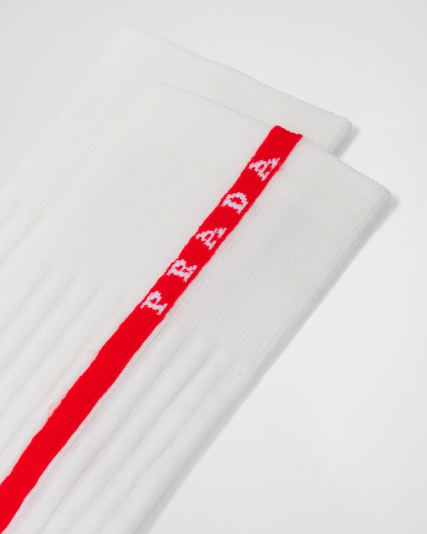 Re-Nylon socks - White Re-Nylon socks - White