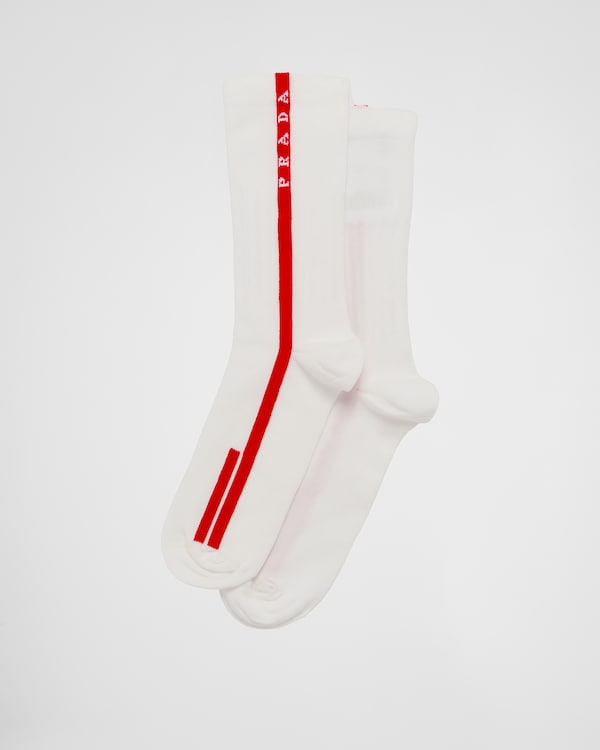 Re-Nylon socks - White Re-Nylon socks - White