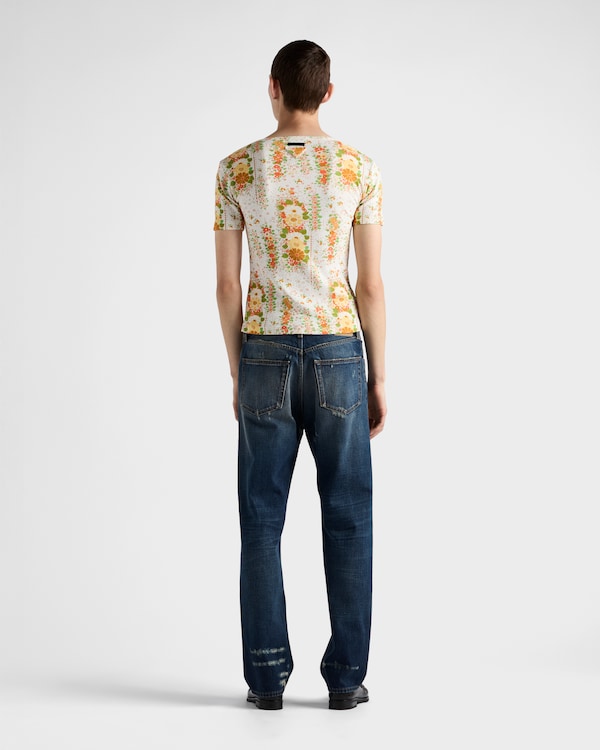 Regular washed denim jeans - Navy Regular washed denim jeans - Navy