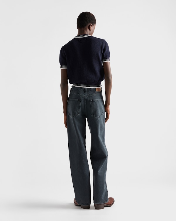 Five-pocket denim jeans - Obsidian Five-pocket denim jeans - Obsidian