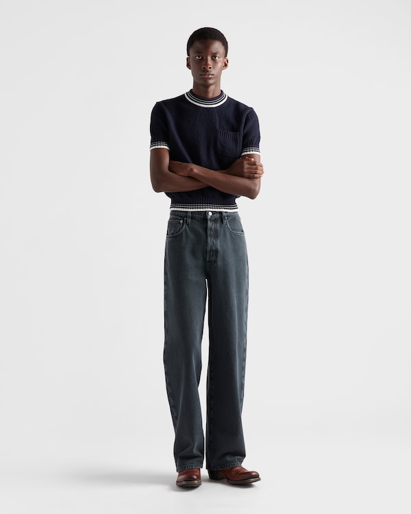 Five-pocket denim jeans - Obsidian Five-pocket denim jeans - Obsidian