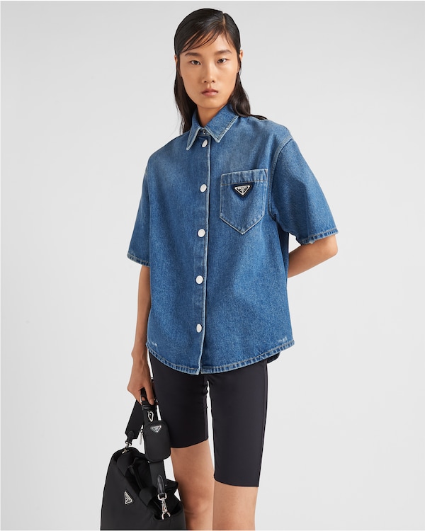 Denim shirt - Mid Blue Denim shirt - Mid Blue