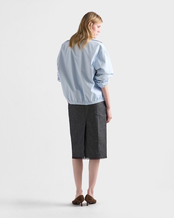 Chambray skirt - Navy Chambray skirt - Navy