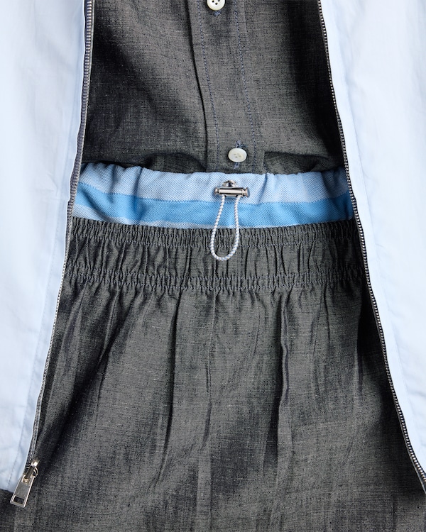 Chambray skirt - Navy Chambray skirt - Navy