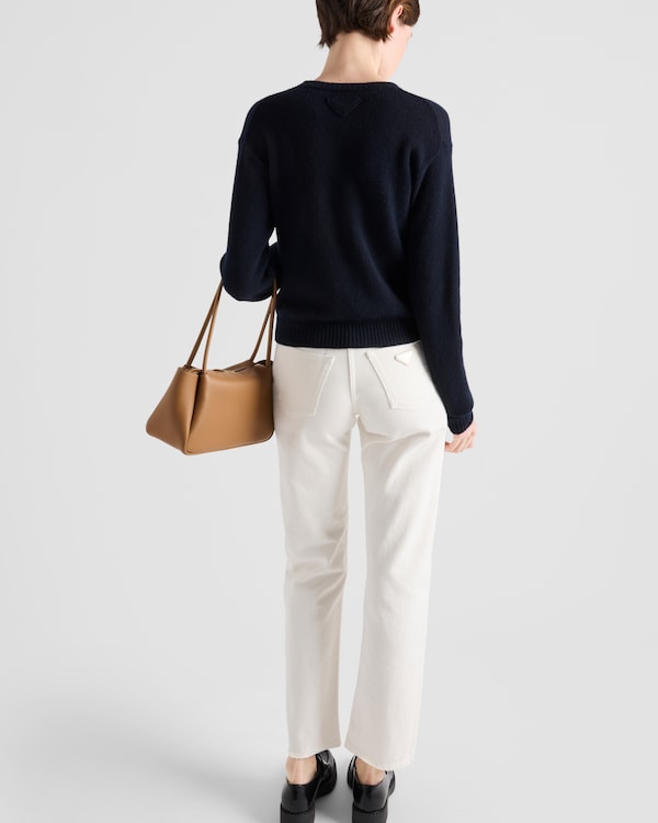 Five-pocket denim jeans - White Five-pocket denim jeans - White