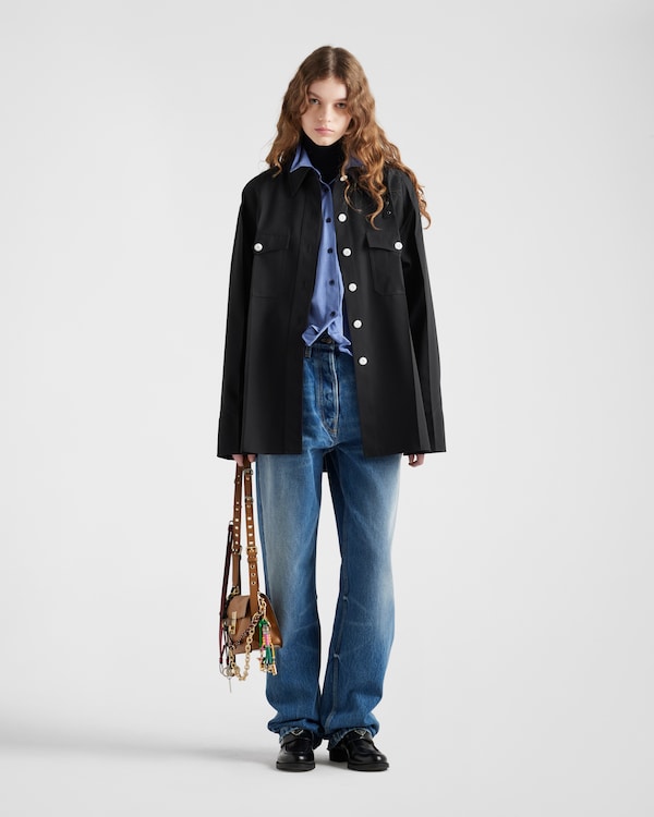 Wide-leg denim jeans - Light Blue Wide-leg denim jeans - Light Blue