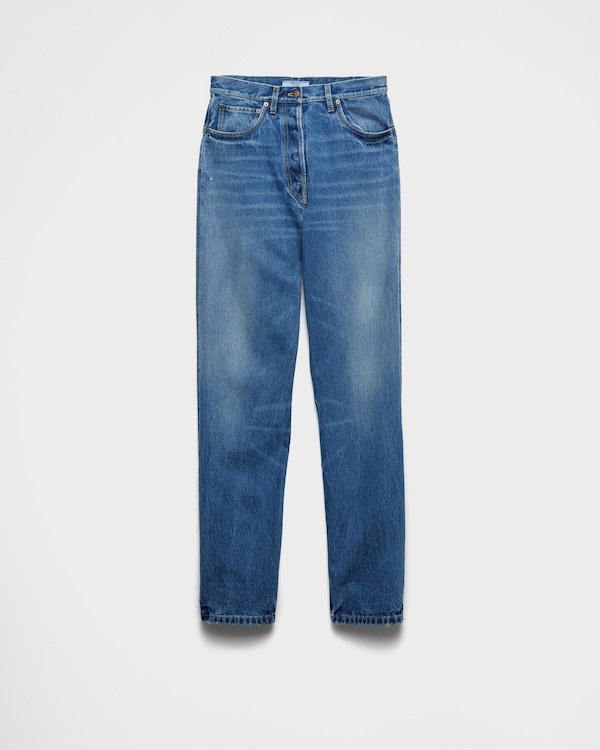 Wide-leg denim jeans - Light Blue Wide-leg denim jeans - Light Blue