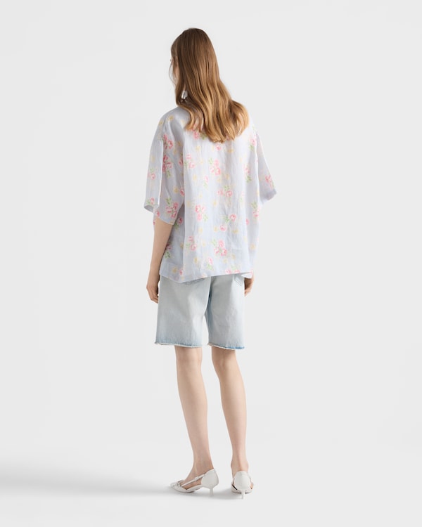 Denim Bermudas - Light Blue Denim Bermudas - Light Blue