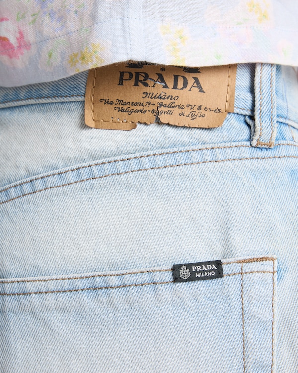 Denim Bermudas - Light Blue Denim Bermudas - Light Blue
