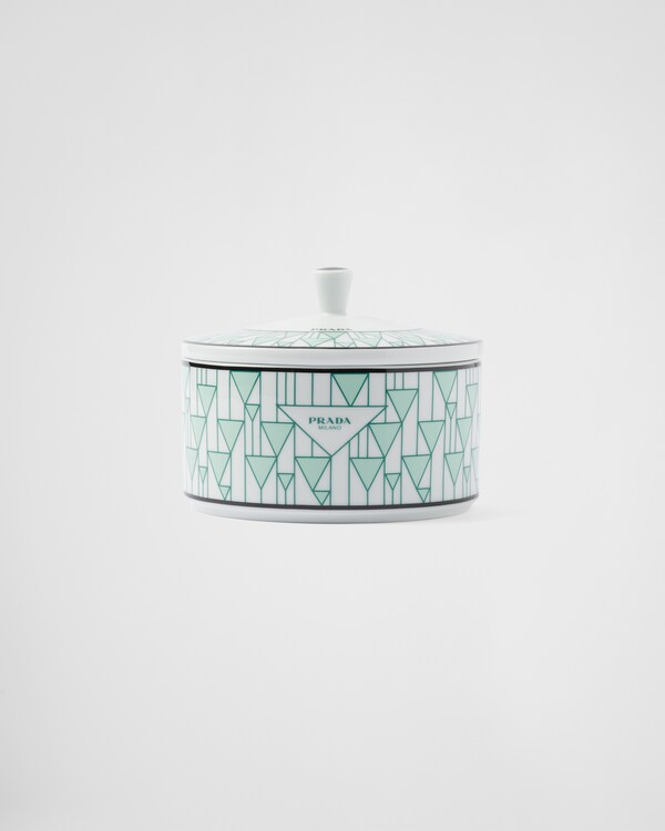 Porcelain box - Vienna Green - Green Porcelain box - Vienna Green - Green