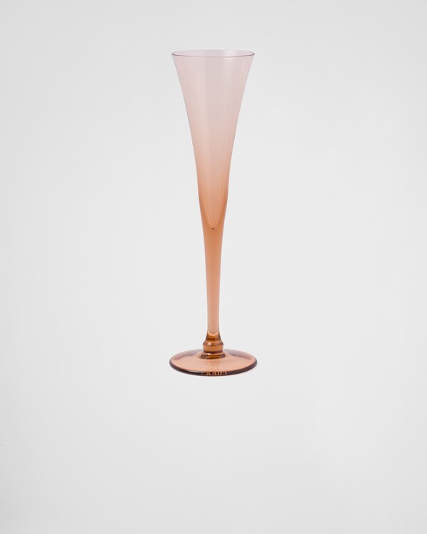 Set of two crystal flutes - New York - Onix Set of two crystal flutes - New York - Onix