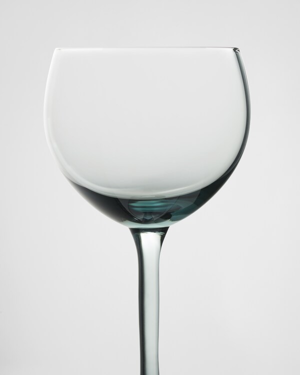 Set of two crystal red wine glasses - New York - Sea Blue Set of two crystal red wine glasses - New York - Sea Blue