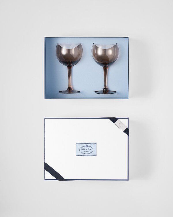 Set of two crystal red wine glasses - New York - Onix Set of two crystal red wine glasses - New York - Onix