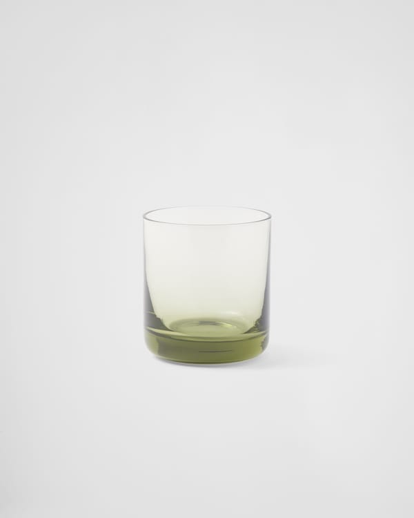 仿水晶宽口杯两件套 - Plinth - 苔藓色 仿水晶宽口杯两件套 - Plinth - 苔藓色