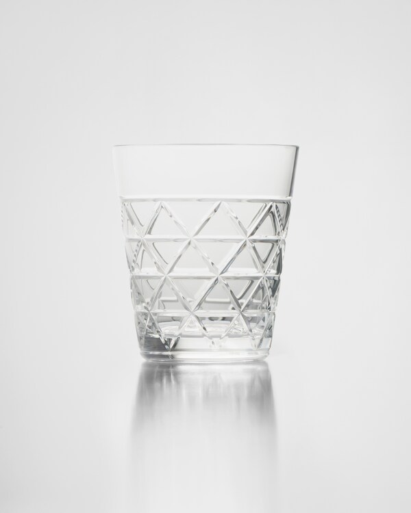 Crystal water glass - Triangles - Crystal Crystal water glass - Triangles - Crystal