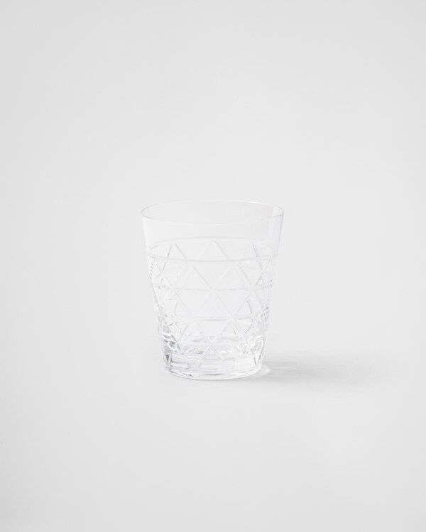 Crystal water glass - Triangles - Crystal Crystal water glass - Triangles - Crystal