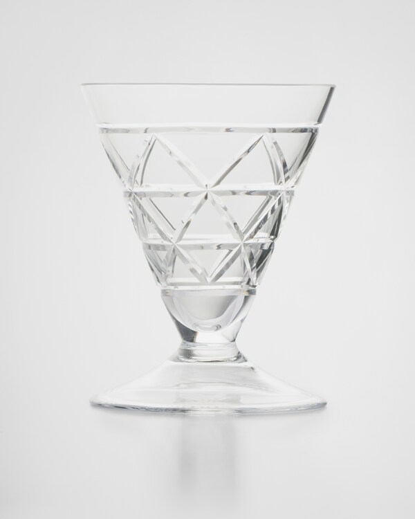 Crystal goblet - Triangles - Crystal Crystal goblet - Triangles - Crystal