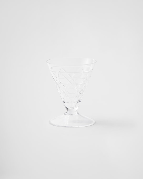 Crystal goblet - Triangles - Crystal Crystal goblet - Triangles - Crystal