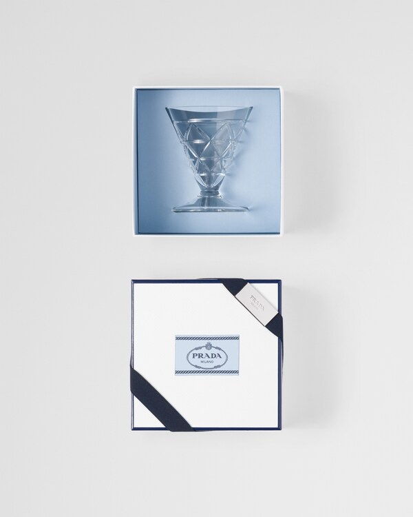 Crystal goblet - Triangles - Crystal Crystal goblet - Triangles - Crystal