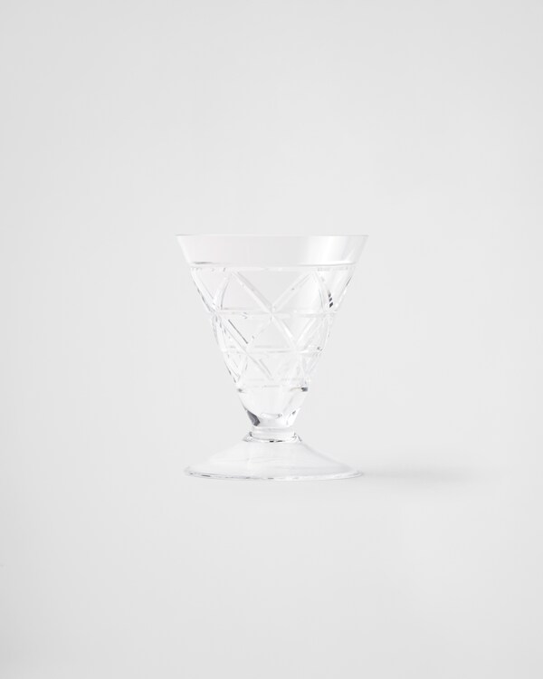 Crystal goblet - Triangles - Crystal Crystal goblet - Triangles - Crystal
