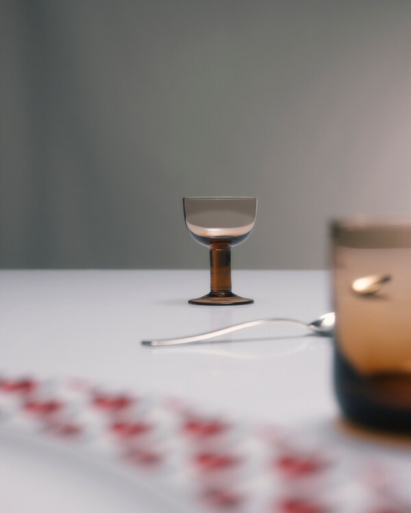 Set of two crystal red wine glasses - Plinth - Onix Set of two crystal red wine glasses - Plinth - Onix