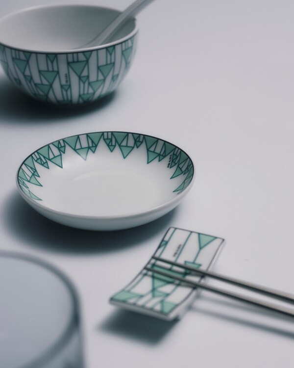 Set of two porcelain sauce bowls - Vienna Green - Green Set of two porcelain sauce bowls - Vienna Green - Green