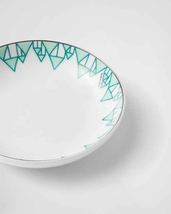Set of two porcelain sauce bowls - Vienna Green - Green Set of two porcelain sauce bowls - Vienna Green - Green
